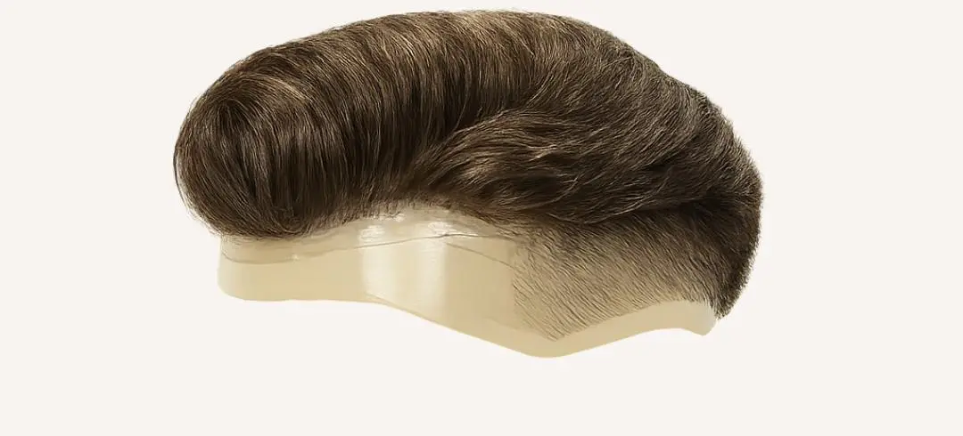 Bespoke hair system — dense base detail